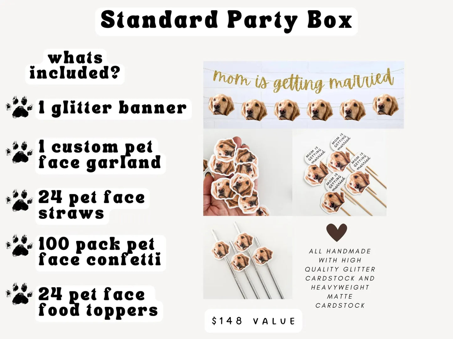 Mom Is Getting Married Party Box