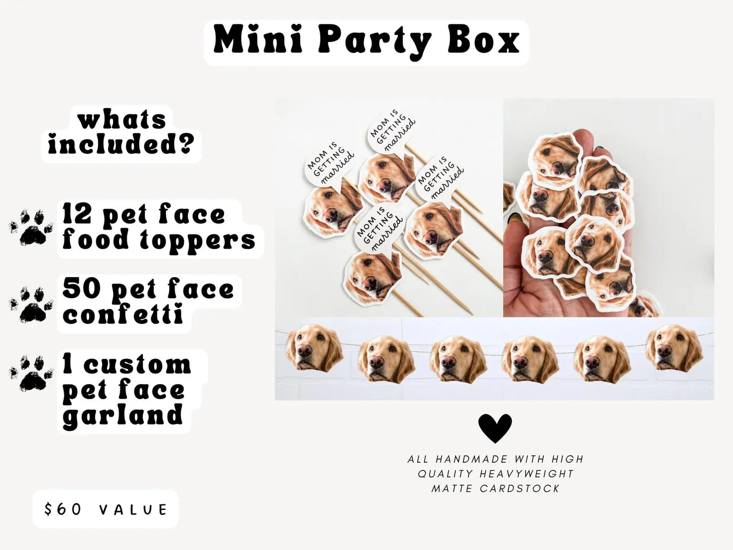 Mom Is Getting Married Party Box