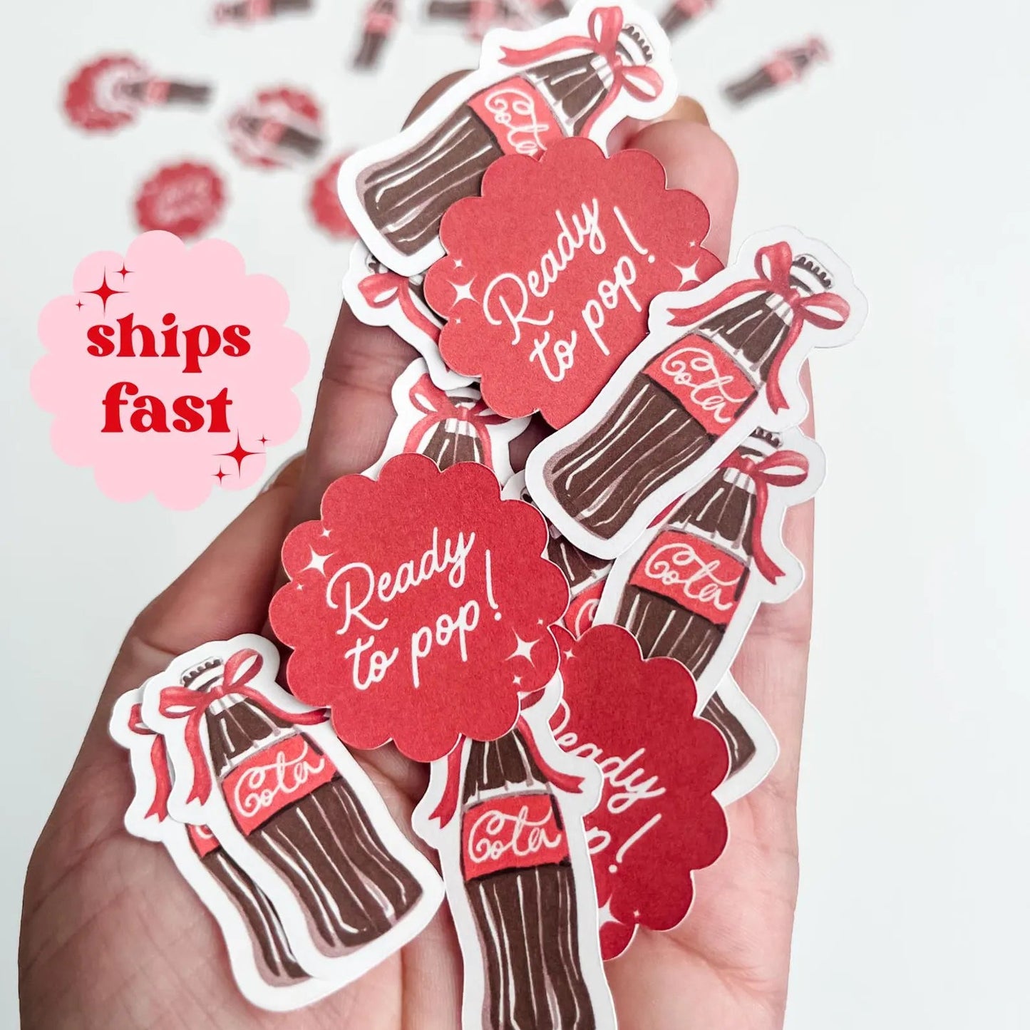 She's Ready to Pop Soda Confetti / 50 pack