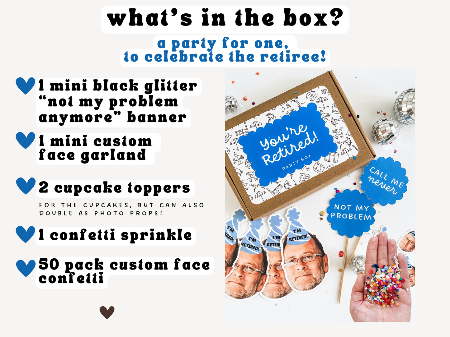 Retirement Party for One Gift Box