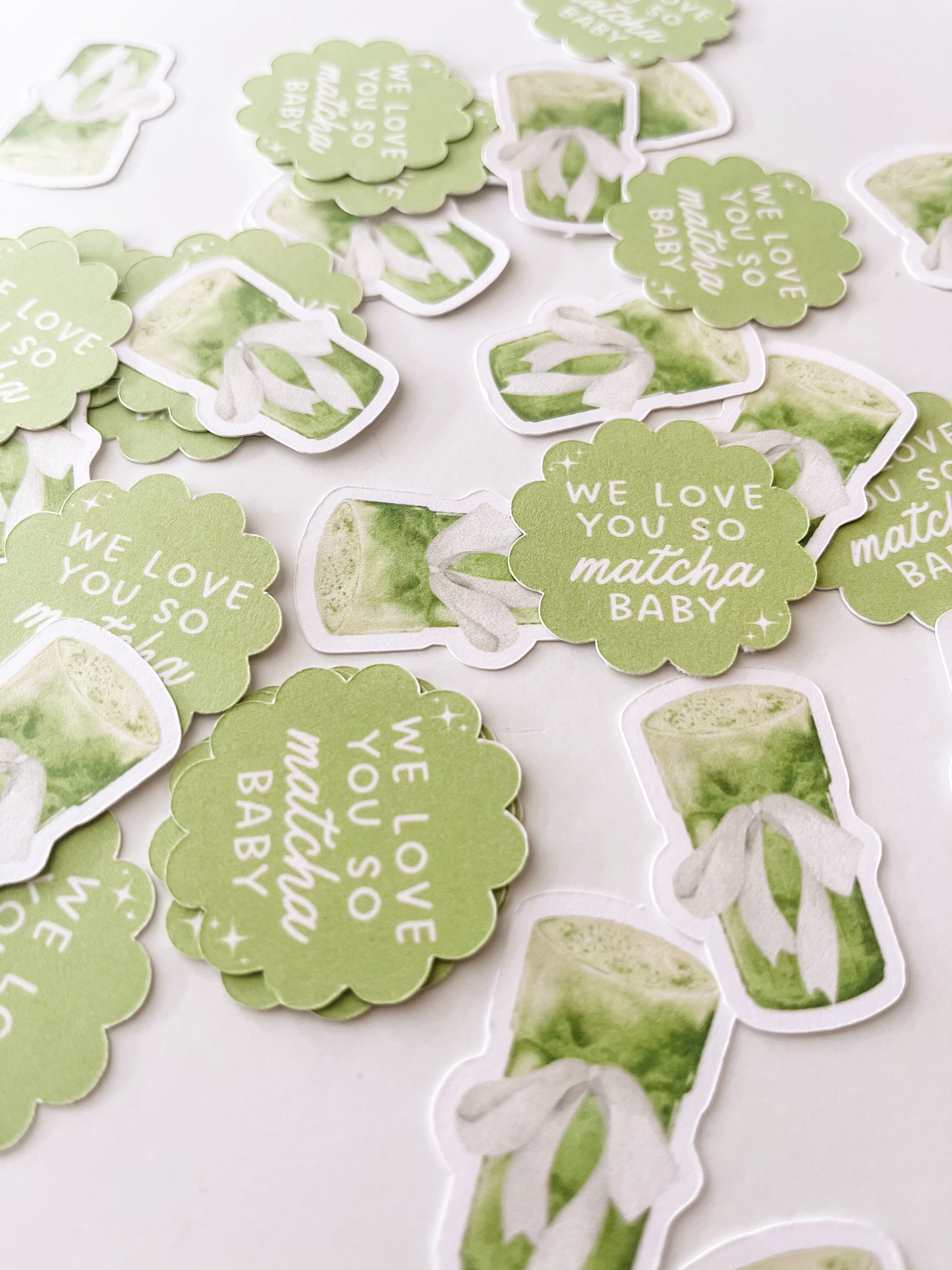 We Love You So Matcha, Baby Shower Confetti / 50 pack