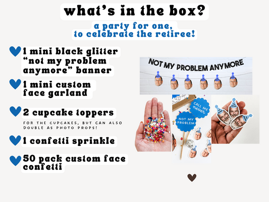 Retirement Party for One Gift Box