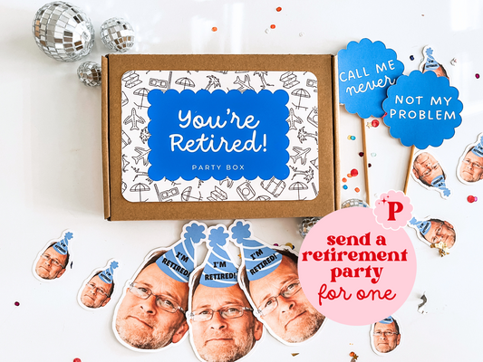 Retirement Party for One Gift Box