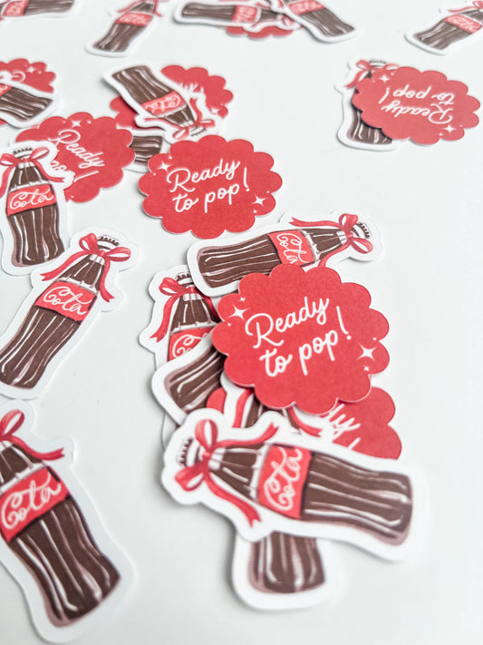 She's Ready to Pop Soda Confetti / 50 pack
