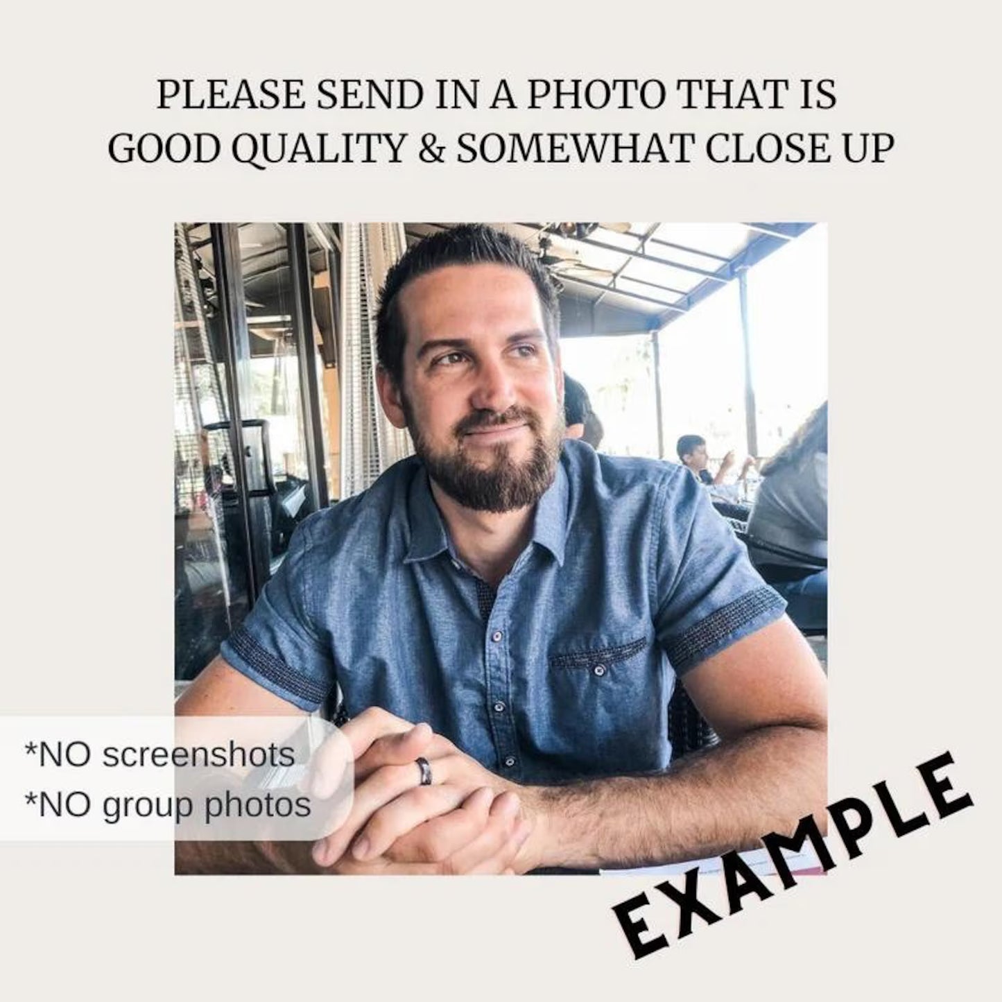 Personalized Face Straws