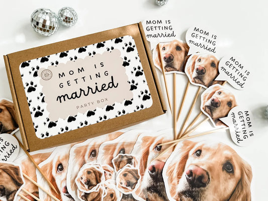 Mom Is Getting Married Party Box