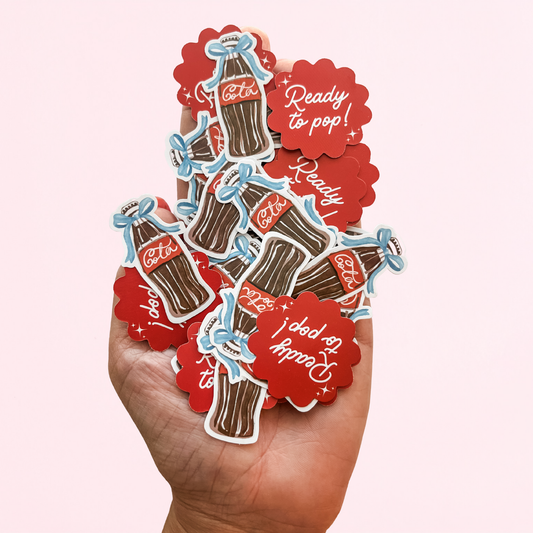 She's Ready to Pop Blue Soda Confetti / 100 pack