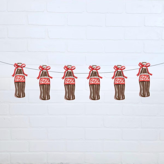 She's Ready to Pop Soda Garland