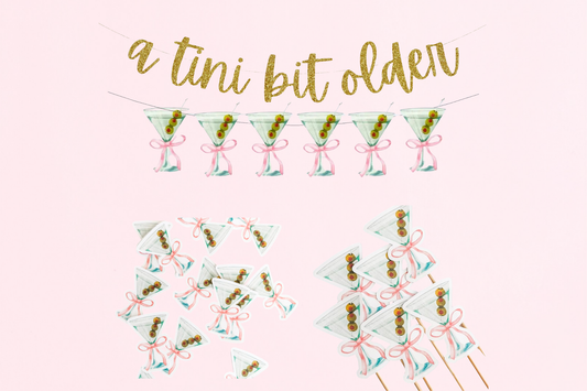 Tini Bit Older Birthday Decorations - Pretty Party Kit
